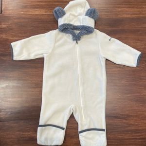 Columbia Fleece Bear Bunting 3-6m